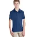 Core 365 TT51Y Youth Zone Performance Polo SPORT DARK NAVY front view