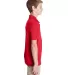 Core 365 TT51Y Youth Zone Performance Polo SPORT RED side view