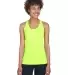 Core 365 TT11WRC Ladies' Zone Performance Racerbac SAFETY YELLOW front view