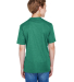 Team 365 TT11HY Youth Sonic Heather Performance T- in Sp forest hthr back view