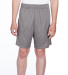 Team 365 TT11SHY Youth Zone Performance Short in Sport graphite front view