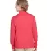 Core 365 TT31HY Youth Zone Sonic Heather Performan SP RED HEATHER back view