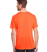 Core 365 CE111 Adult Fusion ChromaSoft Performance in Campus orange back view