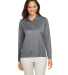 Team 365 TT51LW Ladies' Zone Performance Long Slee in Sport graphite front view