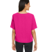 Devon and Jones DP617W Ladies' Perfect Fit™ Tie- in Crown raspberry back view