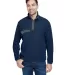 DRI DUCK 7355 Men's Brooks Sherpa Fleece Pullover DEEP BLUE front view