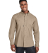 DRI DUCK 4450 Men's Craftsman Woven Shirt in Rope front view