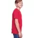 Fruit of the Loom IC47BR Youth ICONIC™ T-Shirt TRUE RED side view