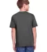 Fruit of the Loom IC47BR Youth ICONIC™ T-Shirt CHARCOAL HEATHER back view