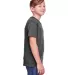 Fruit of the Loom IC47BR Youth ICONIC™ T-Shirt CHARCOAL HEATHER side view