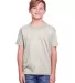 Fruit of the Loom IC47BR Youth ICONIC™ T-Shirt OATMEAL HEATHER front view