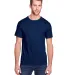 Fruit of the Loom IC47MR Adult ICONIC™ T-Shirt J NAVY front view