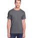 Fruit of the Loom IC47MR Adult ICONIC™ T-Shirt CHARCOAL HEATHER front view