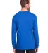 Fruit of the Loom IC47LSR Adult ICONIC™ Long Sle ROYAL back view