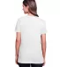 Fruit of the Loom IC47WR Ladies' ICONIC™ T-Shirt WHITE back view