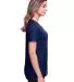 Fruit of the Loom IC47WR Ladies' ICONIC™ T-Shirt J NAVY side view