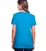 Fruit of the Loom IC47WR Ladies' ICONIC™ T-Shirt PACIFIC BLUE back view