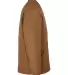 Harriton M715 Adult Dockside Insulated Utility Jac DUCK BROWN side view