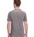 J America 8115 Adult Vintage Zen Jersey T-Shirt CEMENT back view