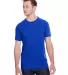 J America 8115 Adult Vintage Zen Jersey T-Shirt TWISTED ROYAL front view