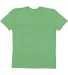 LA T 6991 Men's Harborside Melange Jersey T-Shirt GREEN MELANGE back view