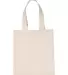 Liberty Bags OAD115 OAD Cotton Canvas Small Tote NATURAL back view