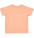 Rabbit Skins 3391 Toddler Harborside Melange Jerse in Papaya melange back view