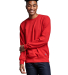 Russell Athletic 82RNSM Unisex Cotton Classic Crew in True red front view