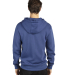 Threadfast Apparel 320Z Unisex Ultimate Fleece Ful in Navy back view