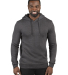 Threadfast Apparel 320H Unisex Ultimate Fleece Pul in Charcoal heather front view