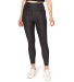 Threadfast Apparel 280L Ladies' Impact Leggings in Black heather front view