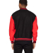 Threadfast Apparel 364J Unisex Legend Jacket in Black/ red back view