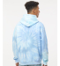 Tie-Dye CD877 Adult 8.5 oz. d Pullover Hood in Lagoon back view