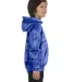 Tie-Dye CD877Y Youth 8.5 oz. d Pullover Hooded Swe SPIDER ROYAL side view