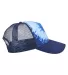 Tie-Dye CD9200 Adult Trucker Hat BLUE OCEAN side view