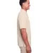 UltraClub UC105 Men's Lakeshore Stretch Cotton Per STONE side view