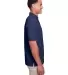 UltraClub UC105 Men's Lakeshore Stretch Cotton Per NAVY side view