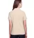 UltraClub UC105W Ladies' Lakeshore Stretch Cotton  STONE back view