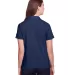 UltraClub UC105W Ladies' Lakeshore Stretch Cotton  NAVY back view
