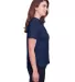 UltraClub UC105W Ladies' Lakeshore Stretch Cotton  NAVY side view