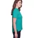 UltraClub UC105W Ladies' Lakeshore Stretch Cotton  JADE side view
