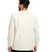 US Blanks US5544 Men's Flame Resistant Long Sleeve in Sand back view