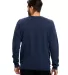 US Blanks US8000G Men's Garment-Dyed Heavy French  in Navy blue back view
