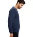 US Blanks US8000G Men's Garment-Dyed Heavy French  in Navy blue side view