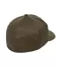 Yupoong-Flex Fit 6277 Adult Wooly 6-Panel Cap OLIVE back view