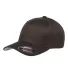Yupoong-Flex Fit 6277 Adult Wooly 6-Panel Cap BROWN front view
