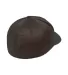 Yupoong-Flex Fit 6277 Adult Wooly 6-Panel Cap BROWN back view