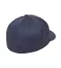 Yupoong-Flex Fit 6277 Adult Wooly 6-Panel Cap NAVY back view