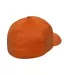 Yupoong-Flex Fit 6277 Adult Wooly 6-Panel Cap ORANGE back view