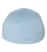 Yupoong-Flex Fit 6277 Adult Wooly 6-Panel Cap CAROLINA BLUE back view